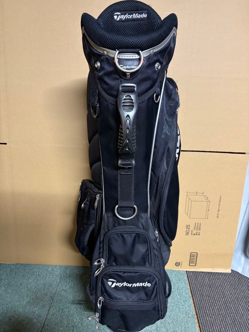テイラーメイド ゴルフ キャディバッグ スタンド ブラック