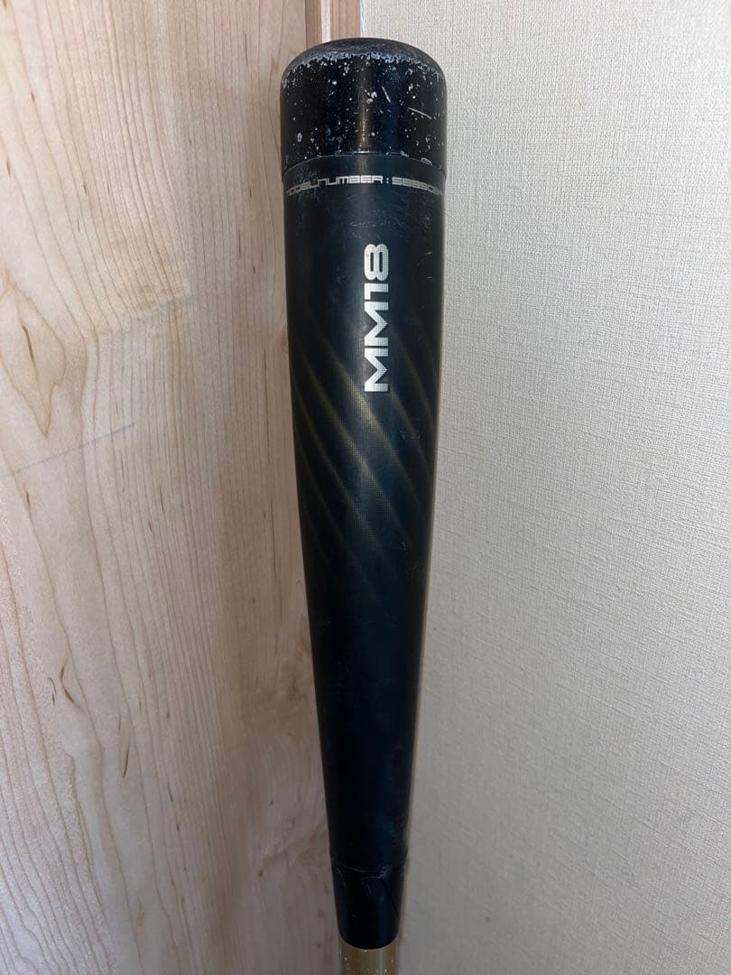 軟式少年用バット MM18ミドルバランス 78㎝570g 専用バットケース付き