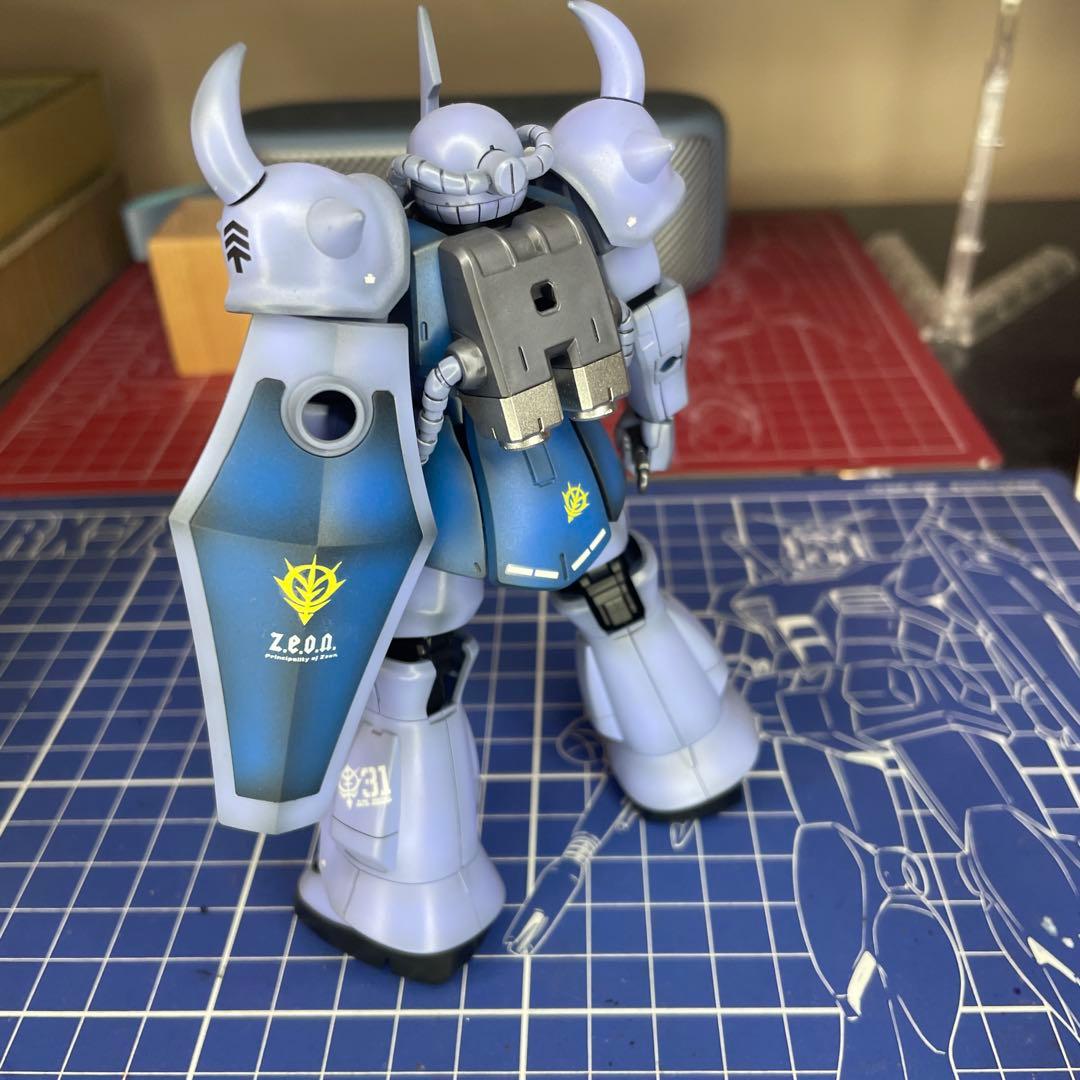 hgグフ　塗装完成品