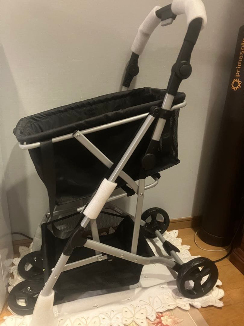 【新品未使用】ECOCA エコカ プレミア ショッピングカート　ブラック