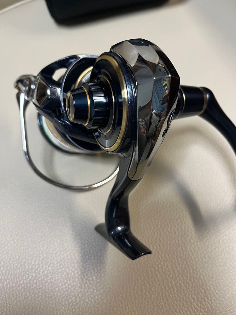 20ソルティガ10000p slp14000スプールに交換