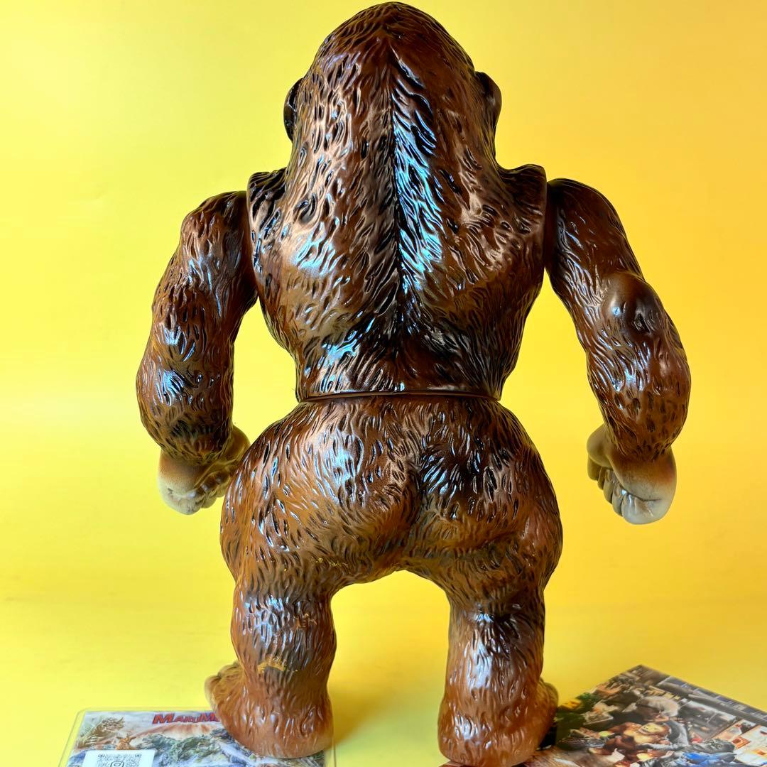 マルサン ジャイアントゴリラ450-Aタイプ ブラウン 後藤博彩色蓄光版カスタム