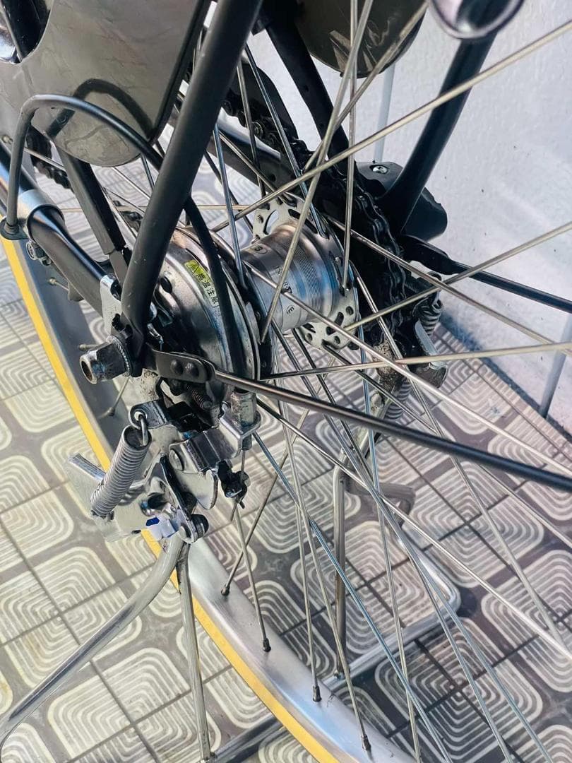 【PANASONIC】26インチ子供乗せ電動アシスト自転車3106