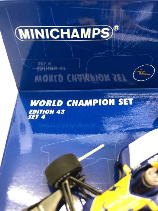 【限定】 ミニチャンプス ウィリアムズ 1/43 F1 FW14B FW15C