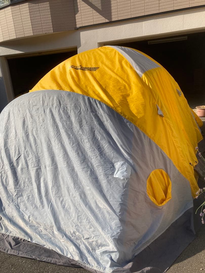 スタードームテント6-7人用外張り付(冬用) 遠征　2/7まで希望価格に値下げ