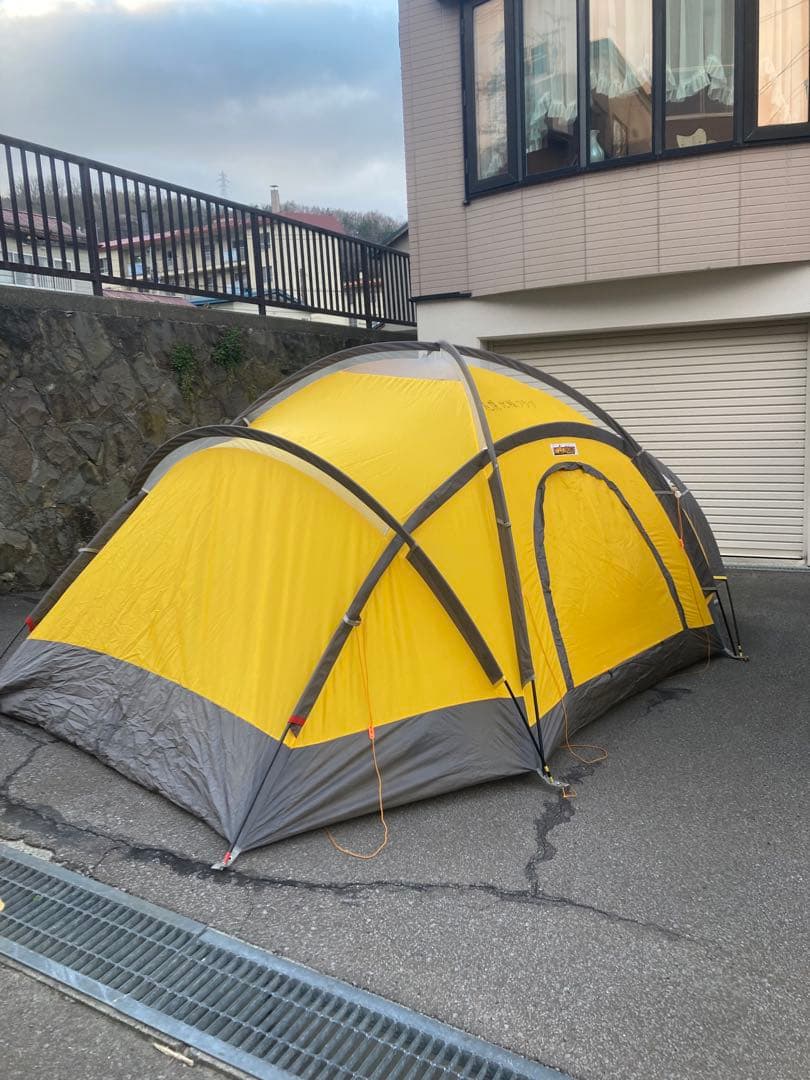 スタードームテント6-7人用外張り付(冬用) 遠征　2/7まで希望価格に値下げ