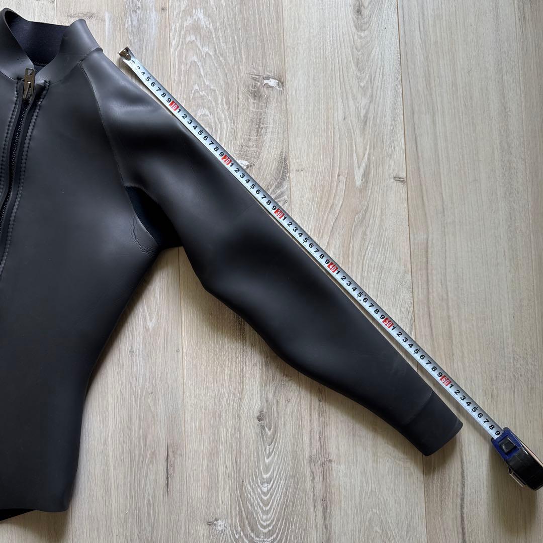 セット　ロングジョン＆タッパー（長袖ジャケット）M ウェットスーツMilk