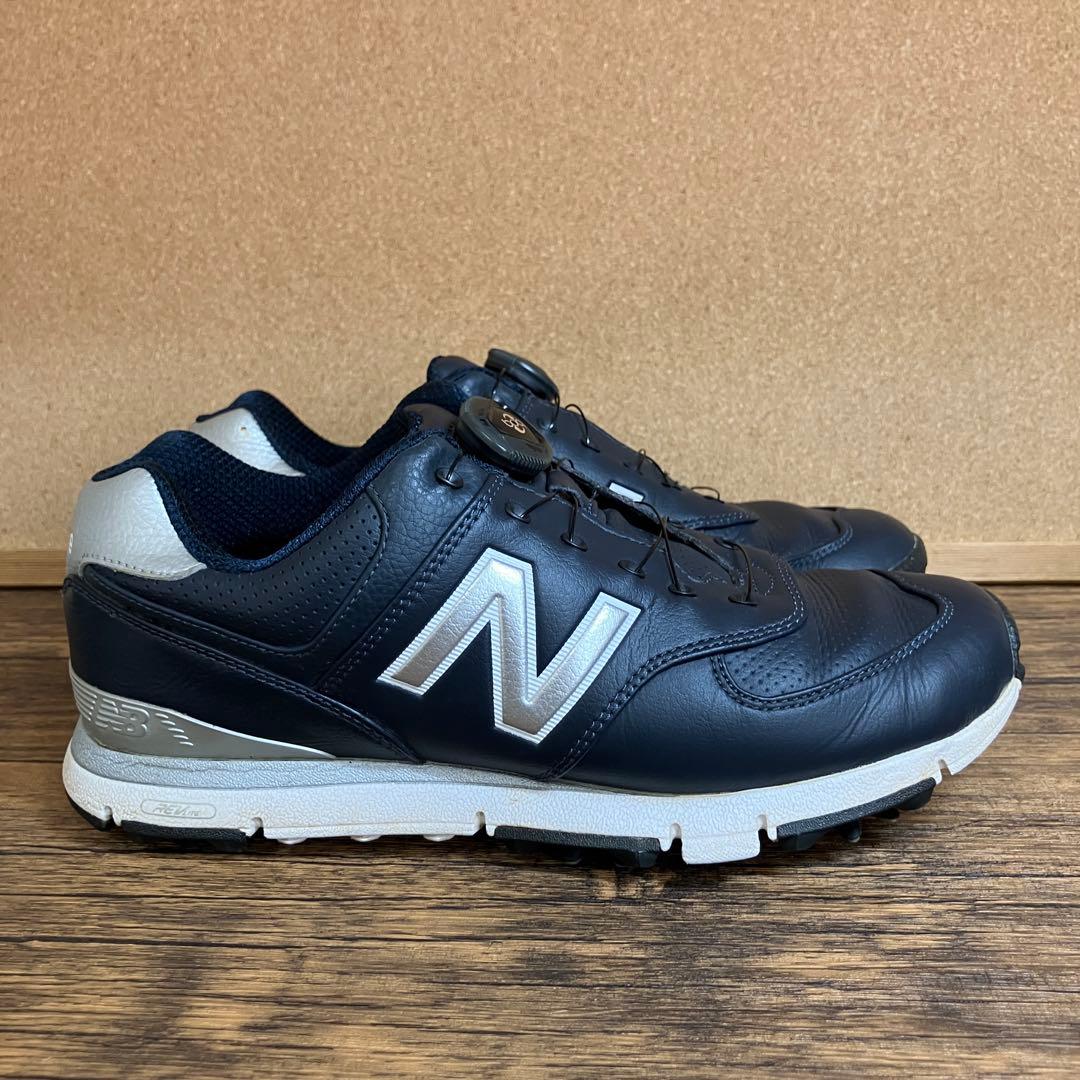 （K26141）ニューバランス MGB574 ゴルフスパイク 24.5㎝ BOA
