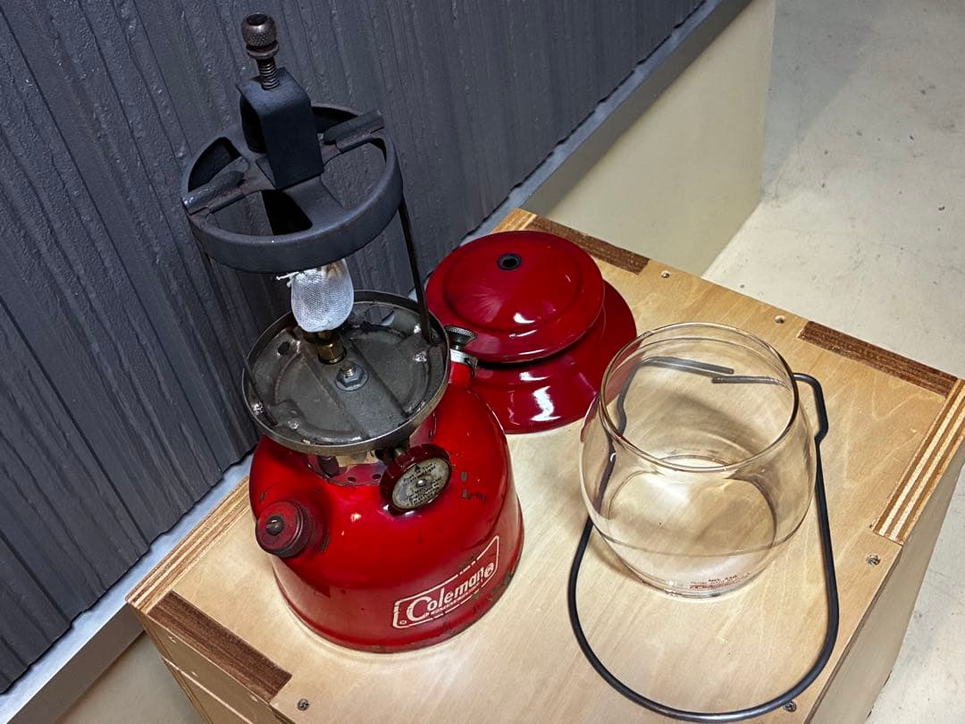 メンテ済》コールマン【'66年01月製200Aランタン】パテペン