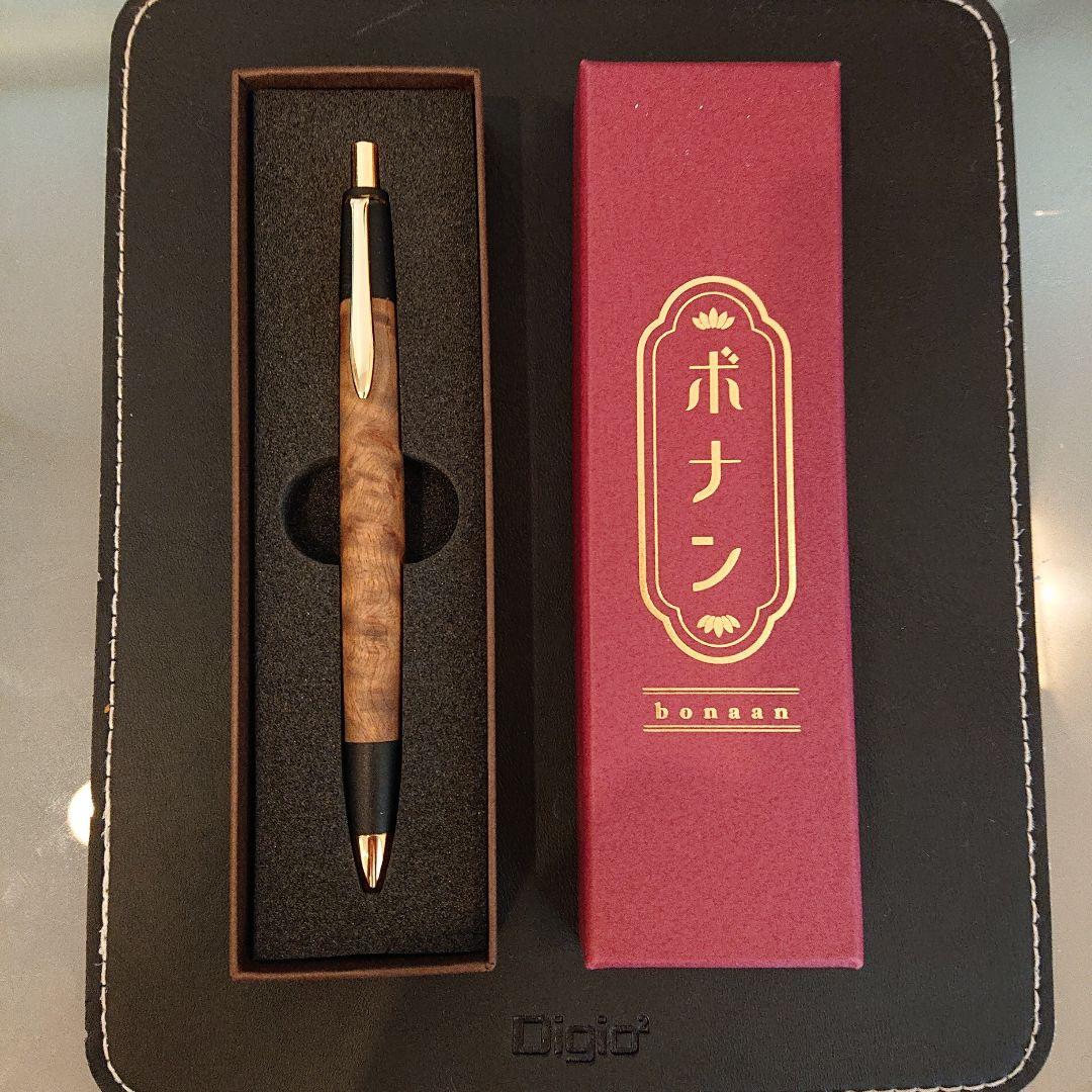 ボナンペン マーブルウッド上杢 シャープペンシル