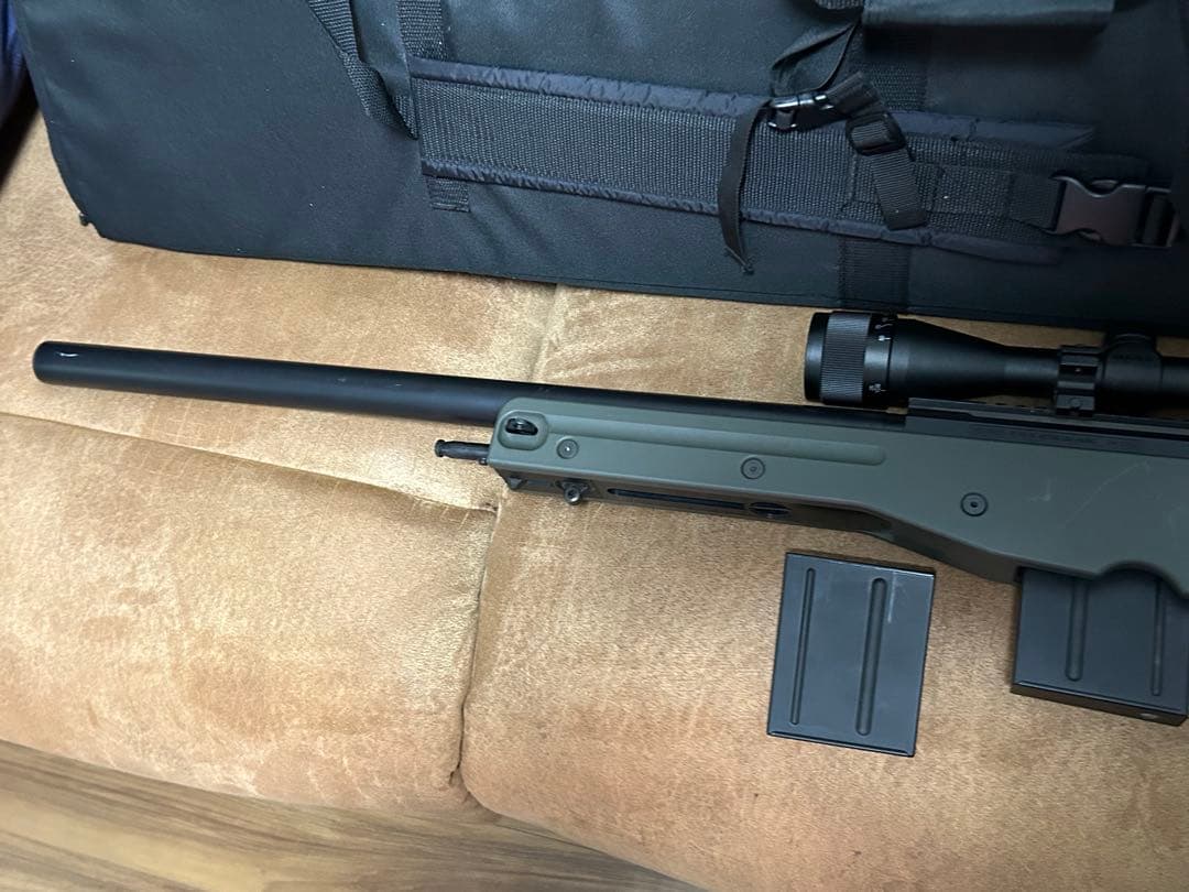 東京マルイ L96 AWS ODカラー（スコープ・マガジン・ソフトケース付き）