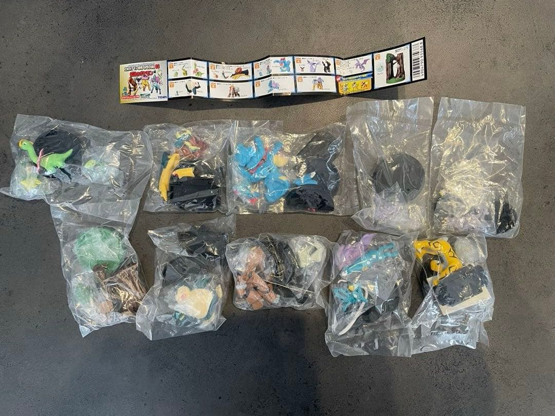 立体ポケモン図鑑　SPECIAL03 伝説のポケモン編コンプリート　10体セット