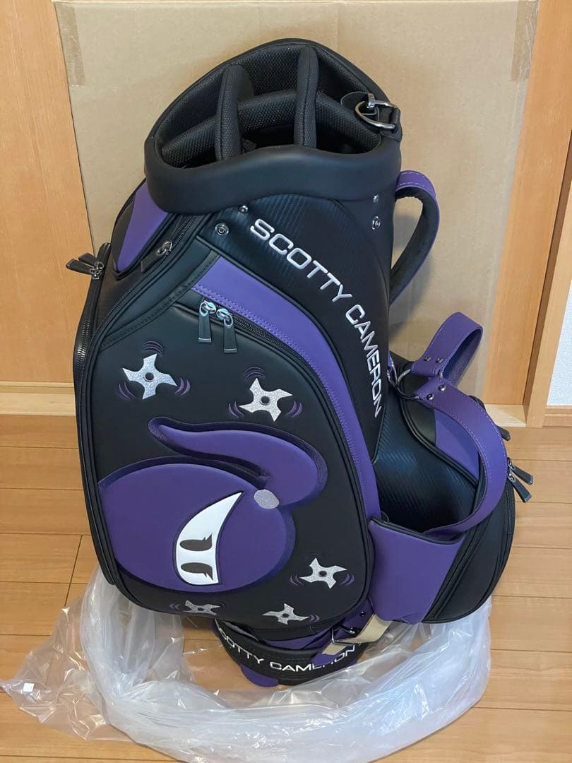 【マグネットです】スコッティキャメロン ツアーキャディバッグ(新品未使用)