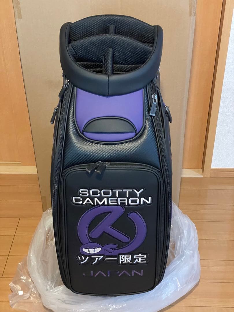 【マグネットです】スコッティキャメロン ツアーキャディバッグ(新品未使用)
