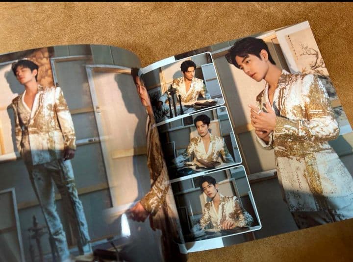 肖戦　2024年シリーズ(一)最新肖戦ロン毛写真集　34p