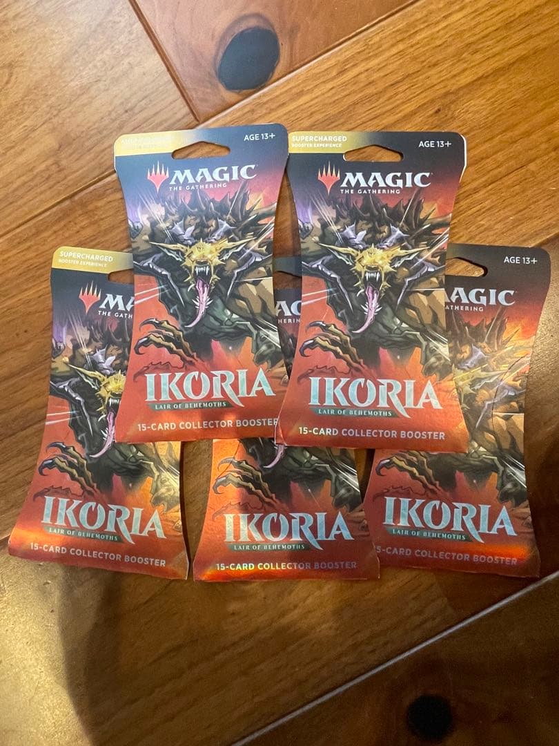 【MTG】イコリア　コレクターブースター　英語版　ブリスターパック５個セット