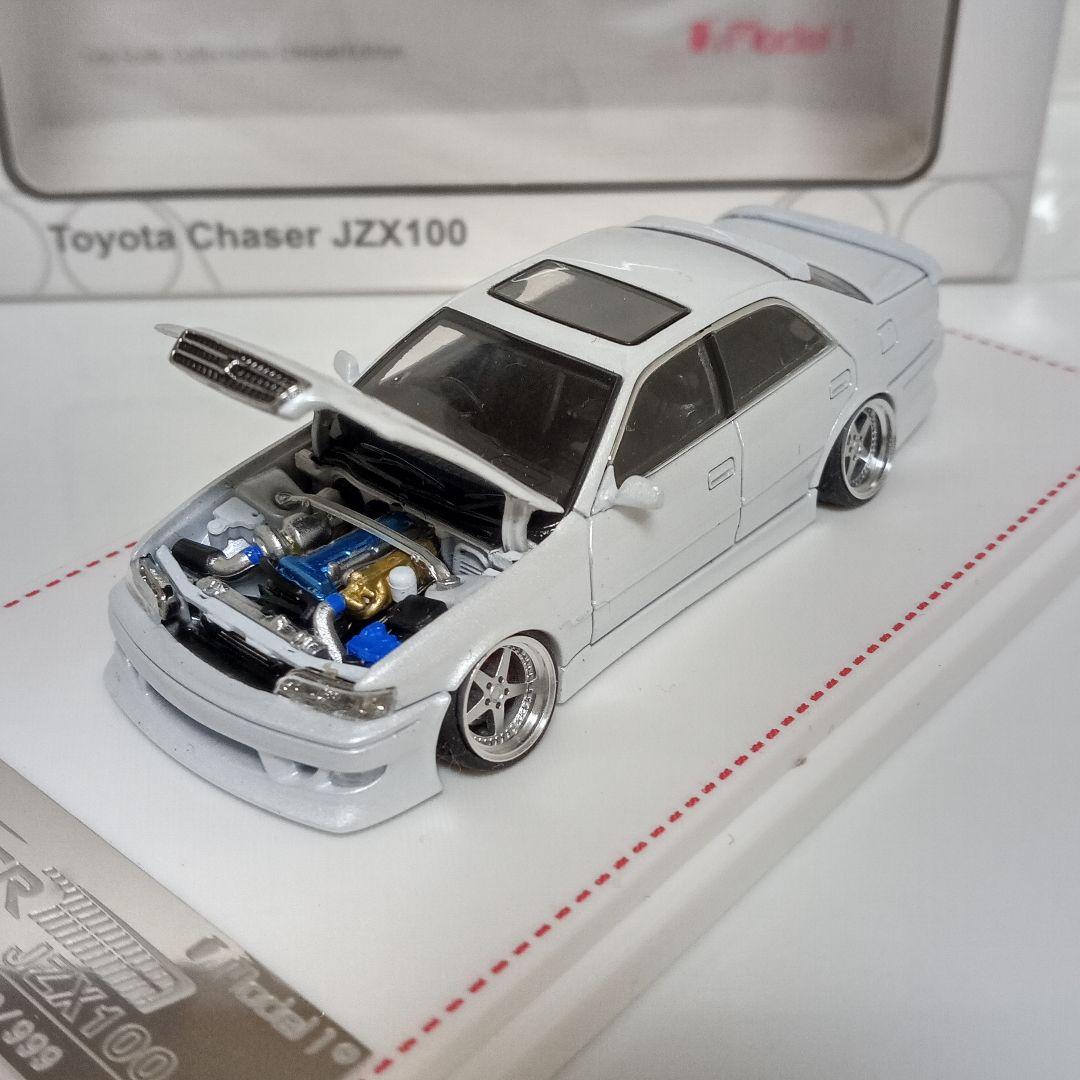 モデル1 JZX100 チェイサー 改 パールホワイト 999台限定品