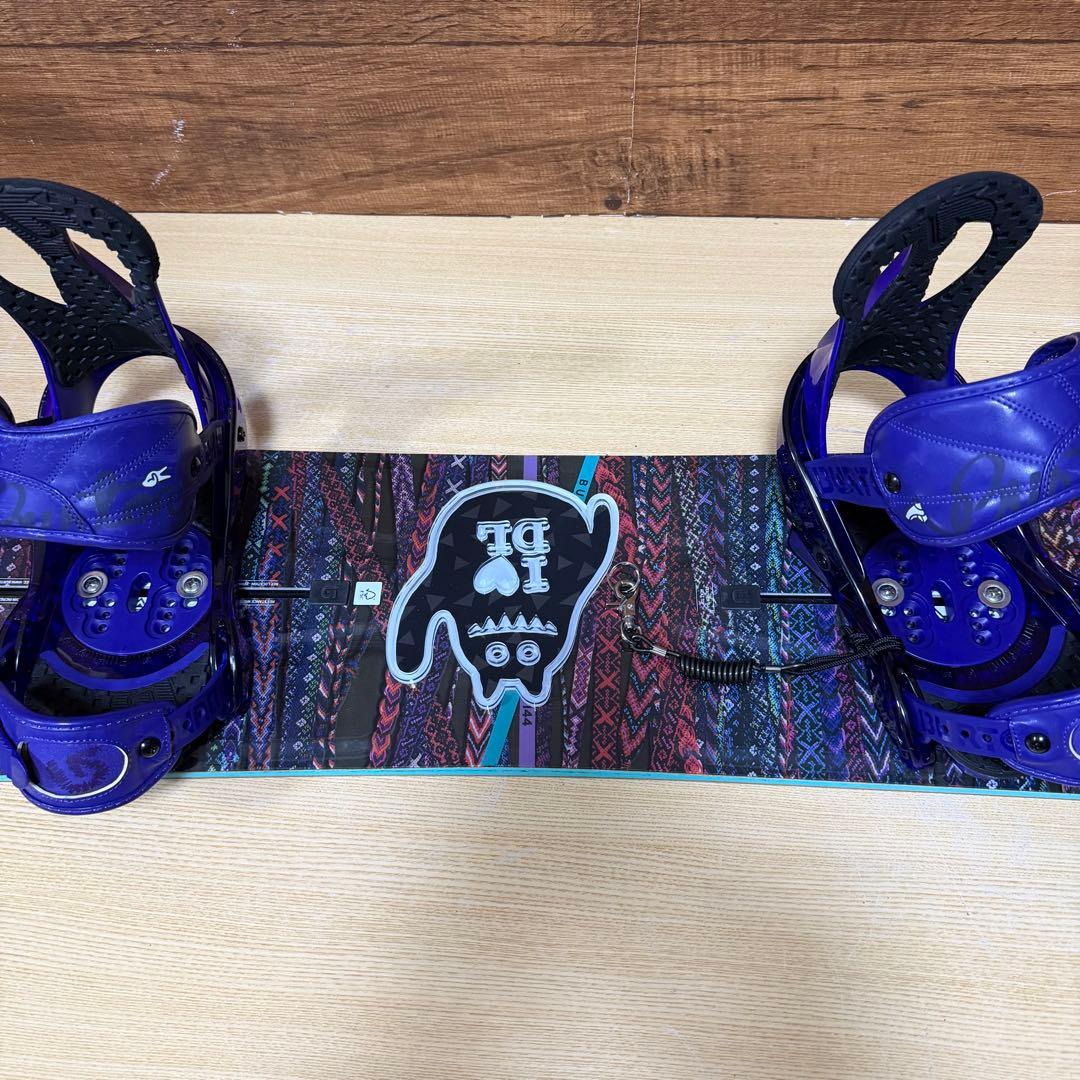 美品　BURTON バートン　レディース　スノーボード　5点セット　ブーツ無し