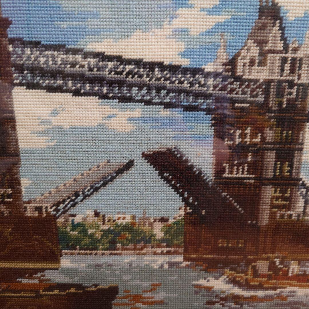 ロンドン タワー ブリッジ ニードルポイント Jean I Llingwort