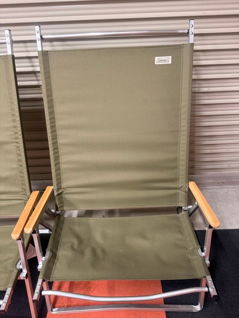 Coleman（コールマン）フォールディングチェアワイド 4セット