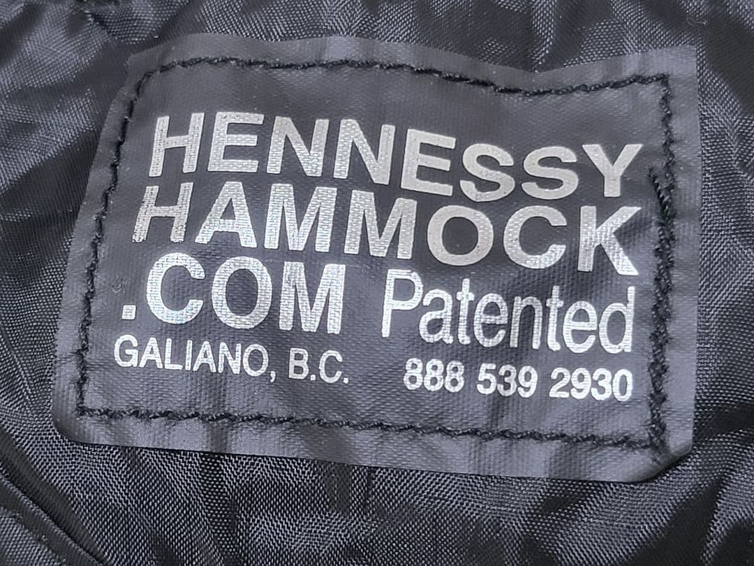 中古 ヘネシーハンモック Expedition A-Sym スネークスキン付き