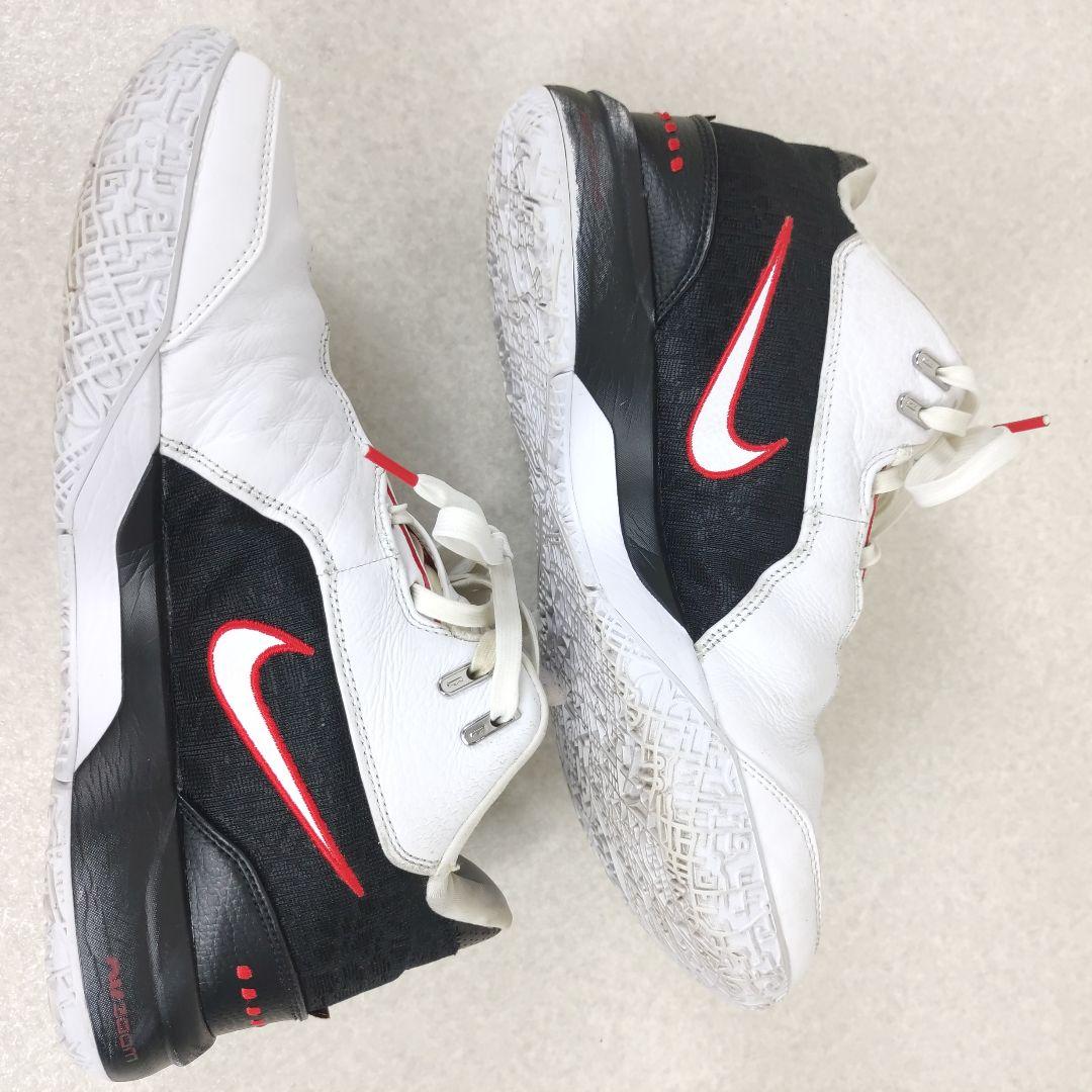 ナイキ レブロン NXXT Gen 28cm バッシュ 白 赤 XDRソール