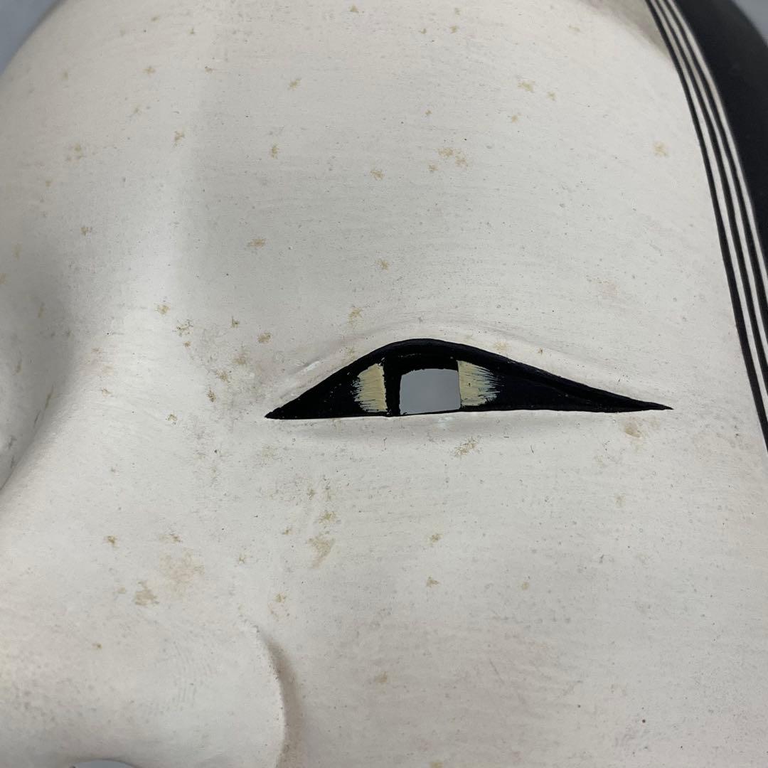 能面 小面 沖田正龍 共箱 伝統工芸 能面師 能楽の面