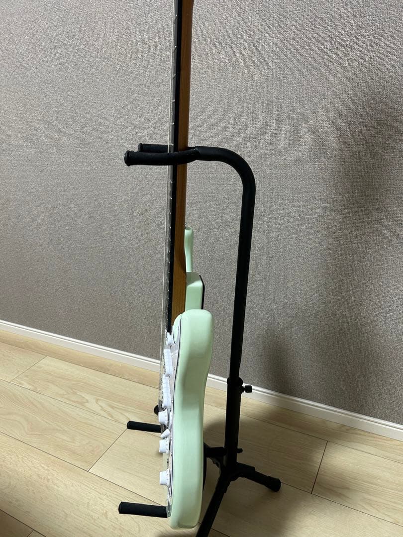 BUSKER'S バスカーズ　エレキギター ストラト　ミントグリーン