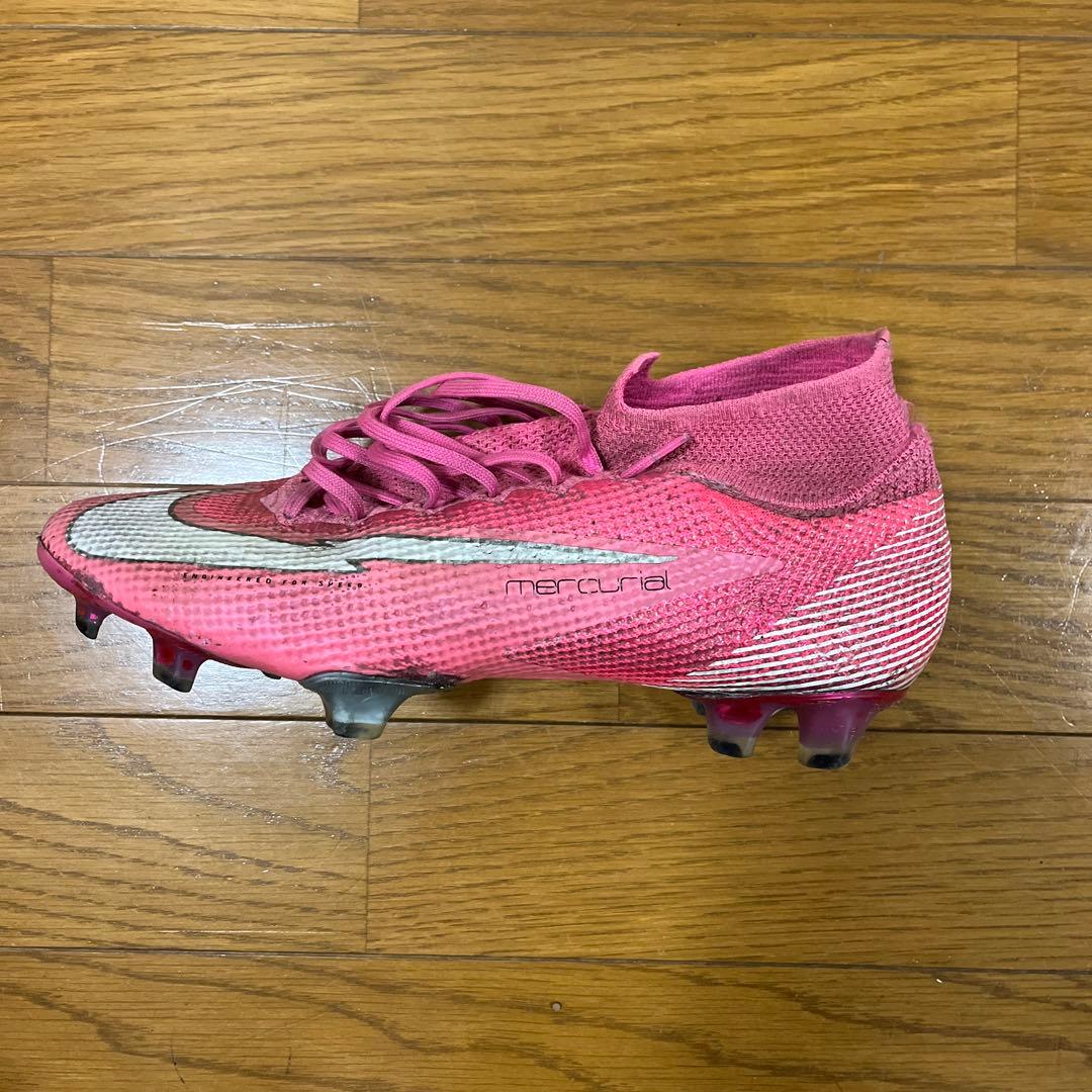 激レアナイキマーキュリアルスーパーフライ7エリートFG KMモデル 25.5cm