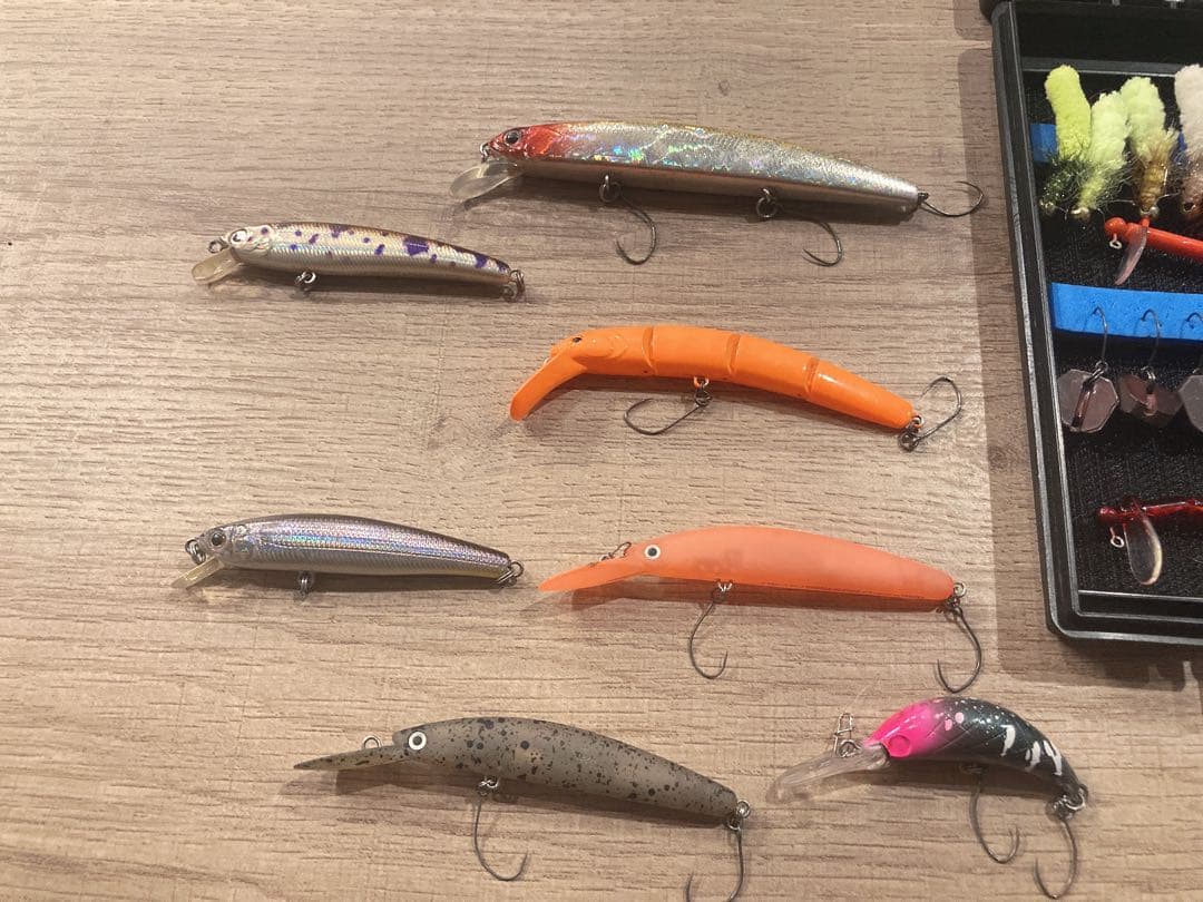 最終値下げです！トラウトルアーセット引退セールセット