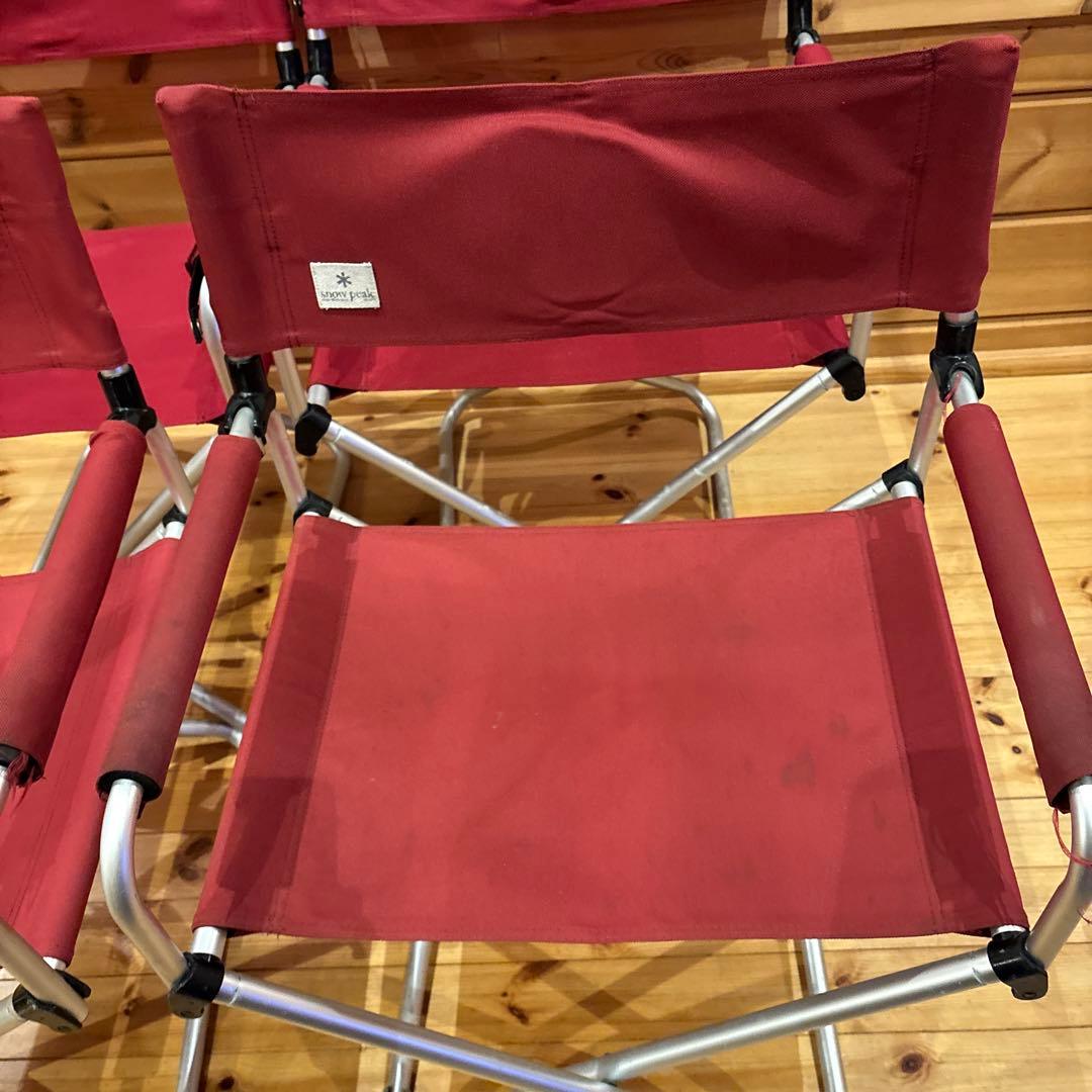 スノーピークFDワイドチェアRD4脚