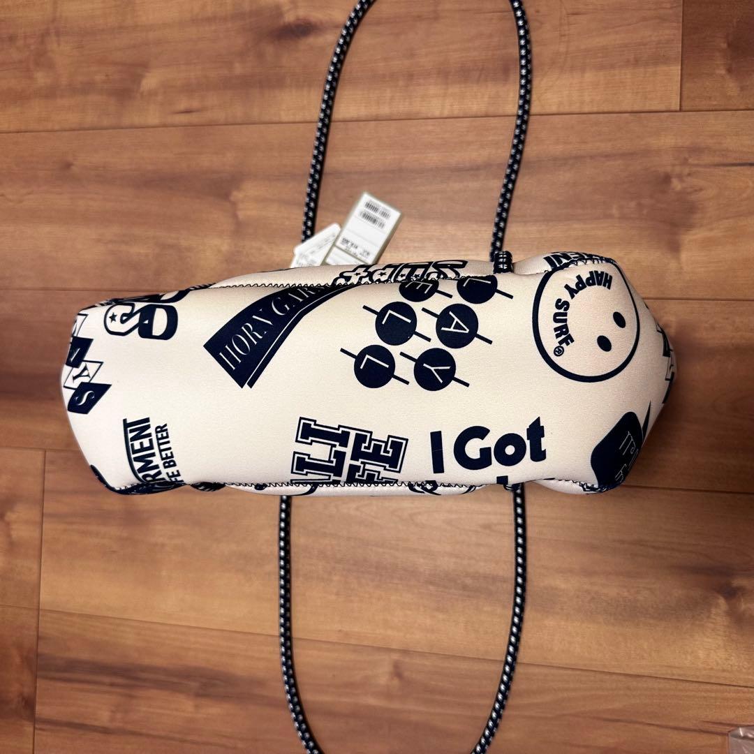 ホーンガーメント　ウエットスーツ生地　トートバッグ　新品タグ付き　サーフ系