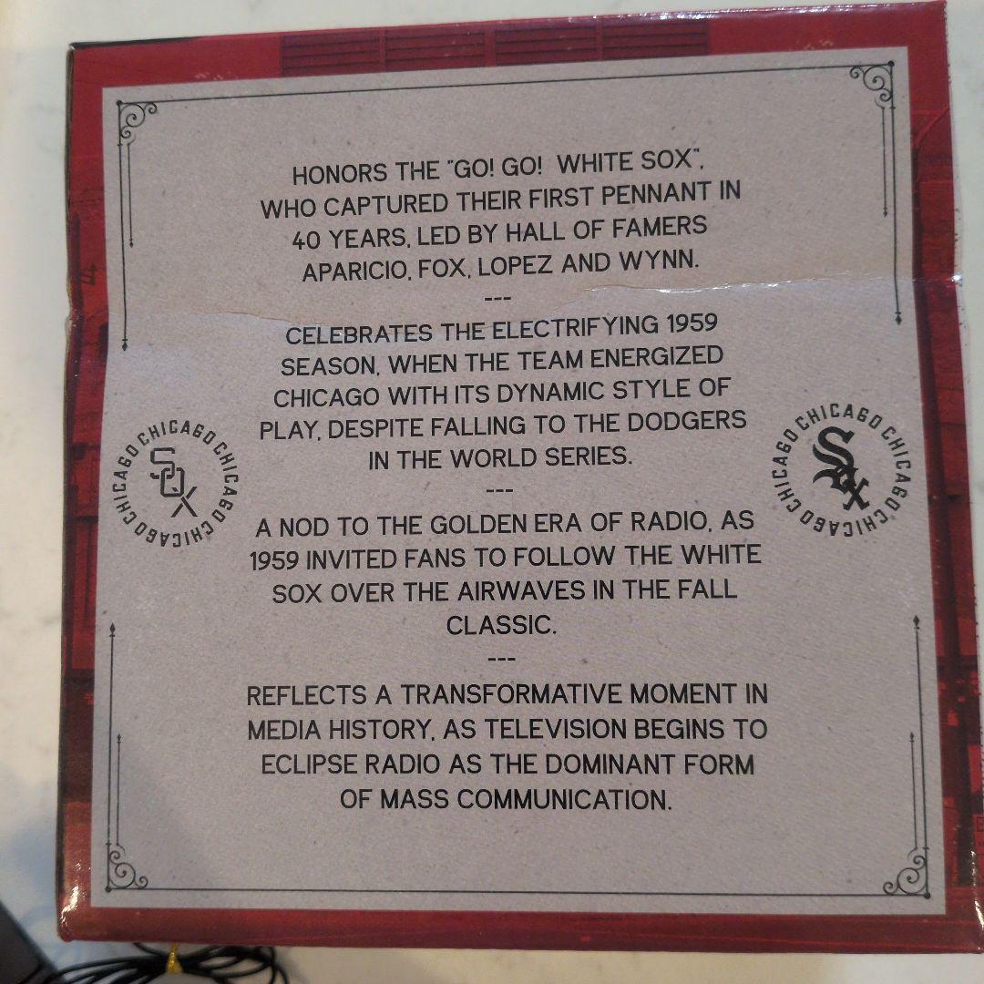 シカゴホワイトソックス 記念品ラジオ