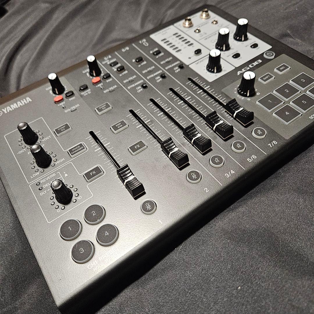 YAMAHA AG-08 ライブストリーミングミキサー 8ch ライブ配信可能