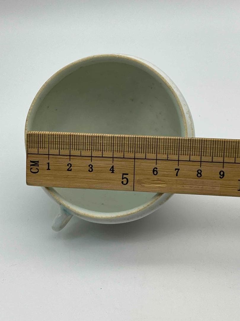 宋時代 湖田窯 鳥食罐　鳥餌壺　影青　茶道具　唐物　古物　中国骨董(F-96)