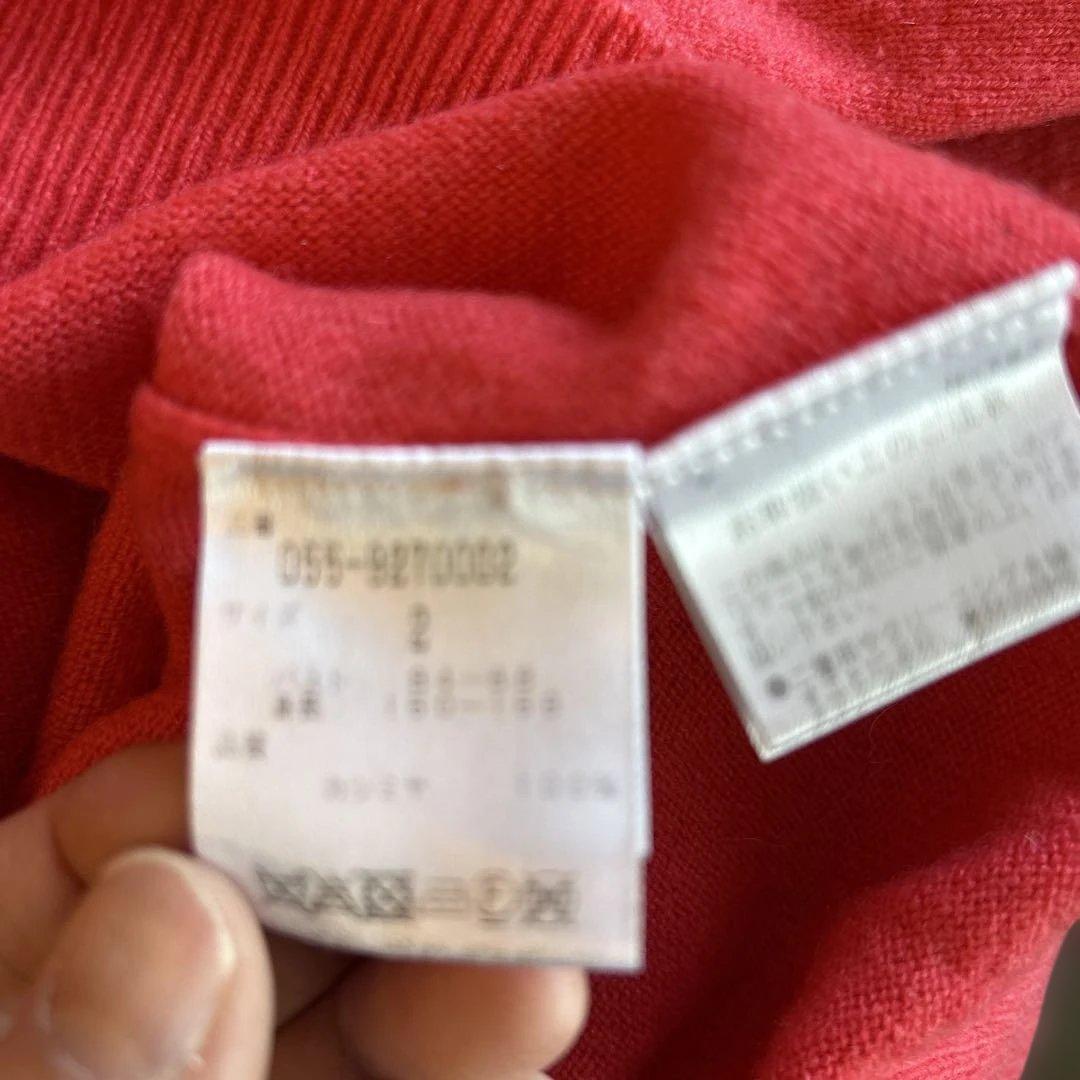 PEARLY GATES カシミヤ１００　セーター