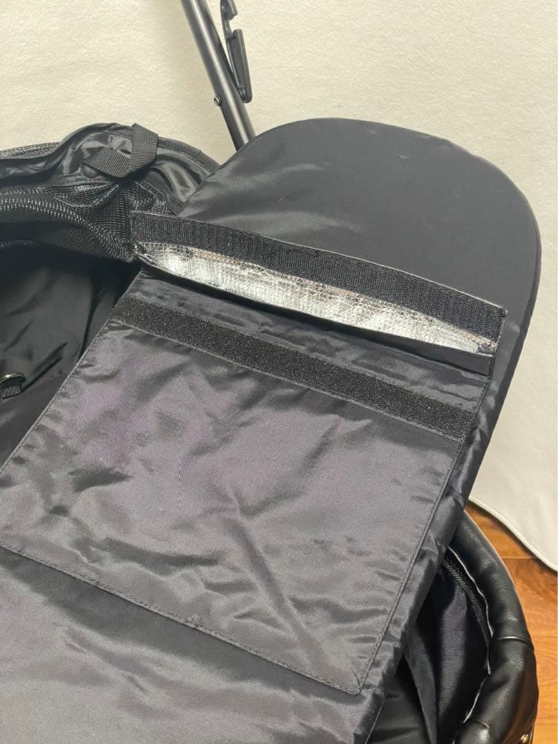 ブラックキルティングペットカート WANRIDE 美品