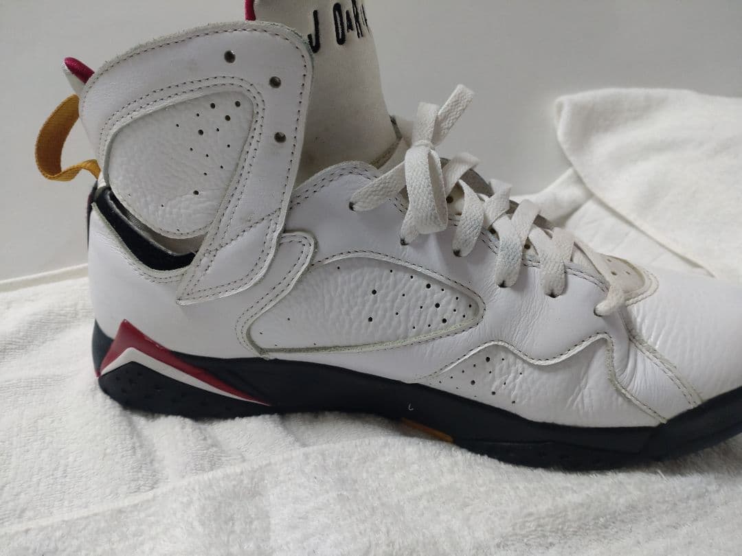 ナイキ　エア　ジョーダン７　カーディナル　2022モデル　美品