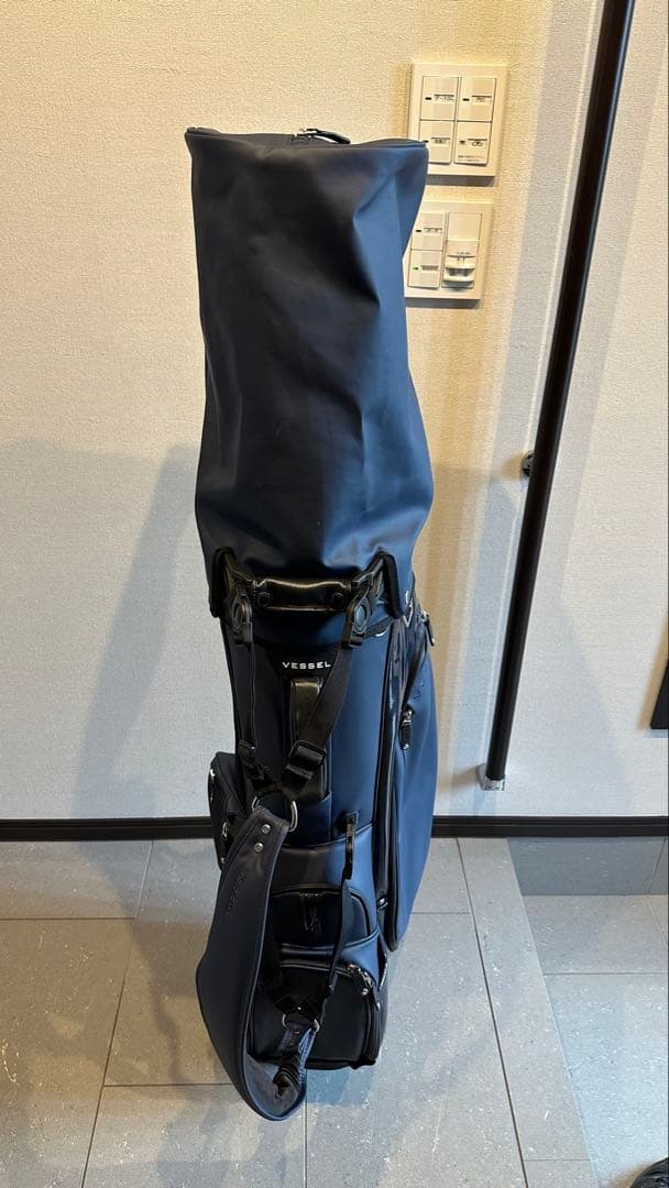 VESSELプレイヤー3.0スタンド 8.5型キャディバッグ シングルストラップ