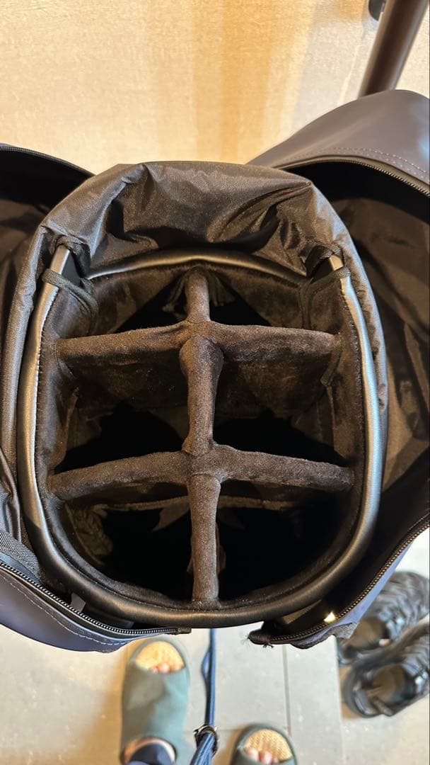 VESSELプレイヤー3.0スタンド 8.5型キャディバッグ シングルストラップ