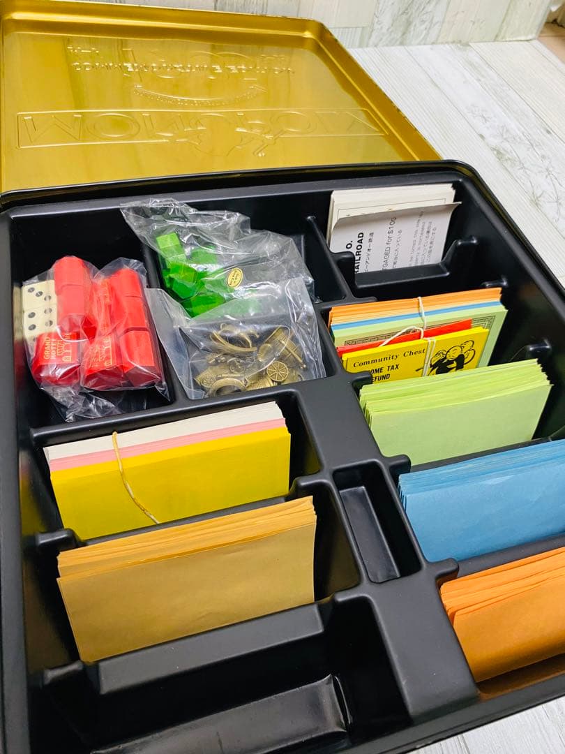 【希少】モノポリー　1935年 記念版　復刻版　限定版　缶入り コレクション