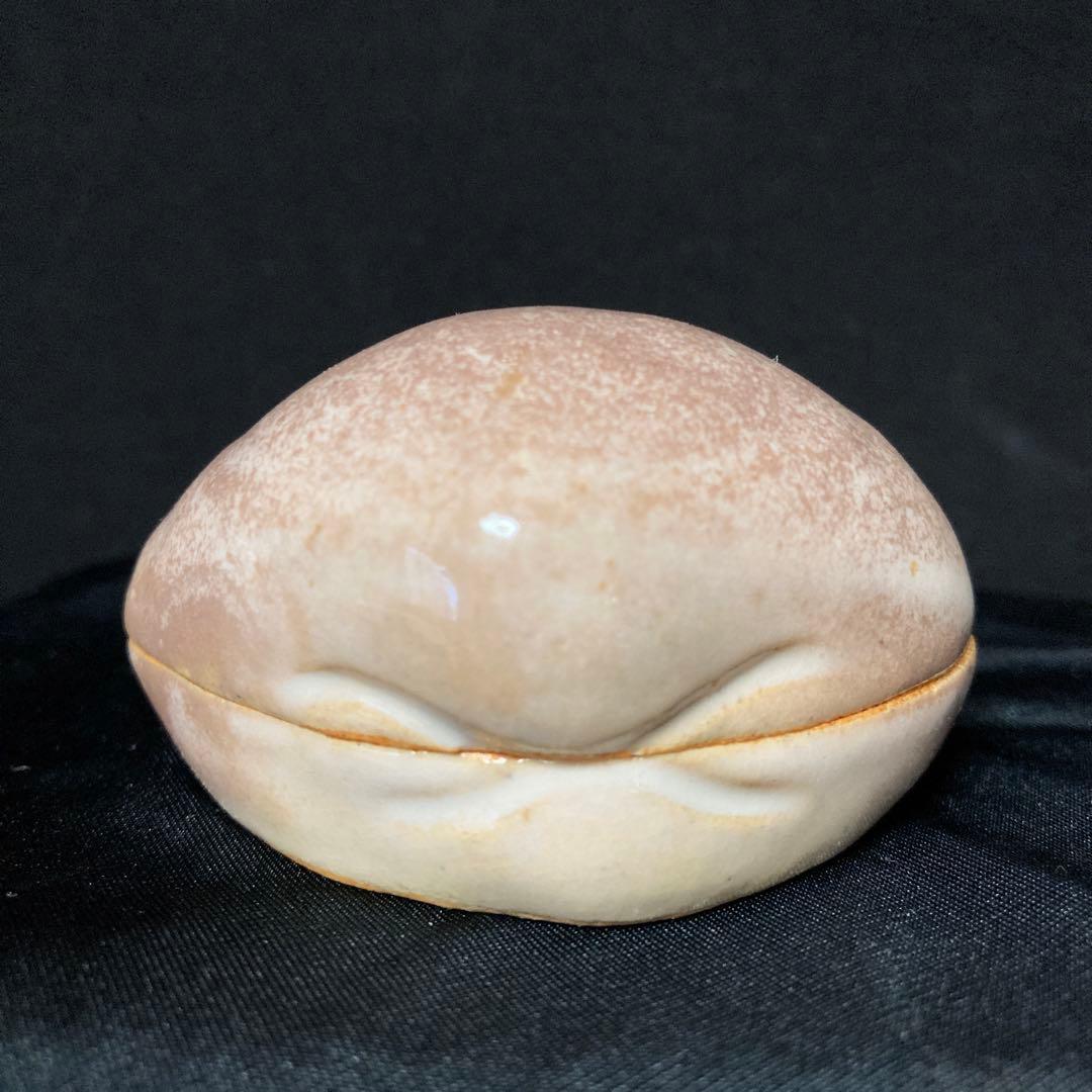 茶道具　萩蛤香合　新品未使用　15代坂倉新兵衛