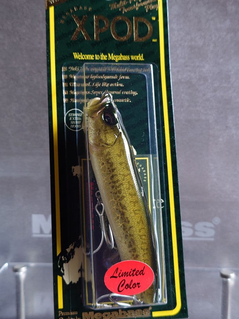 メガバス ito エックスポッド 限定 SP-C グリッターバス 新品未開封