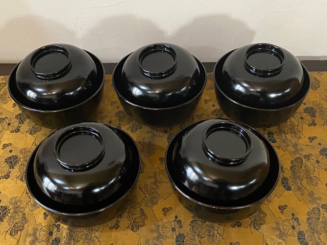 茶道具　懐石道具一式　新品未使用品　木製　本漆