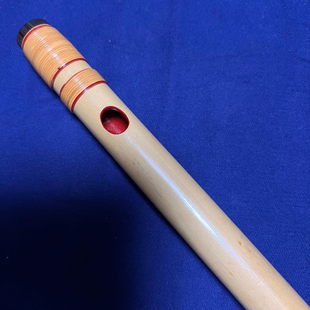 みさと笛 阿波踊り篠笛 喜月 6本調子 ドレミ調 天地籐巻