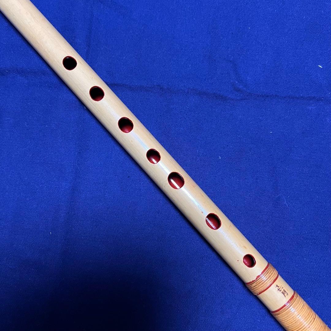 みさと笛 阿波踊り篠笛 喜月 6本調子 ドレミ調 天地籐巻