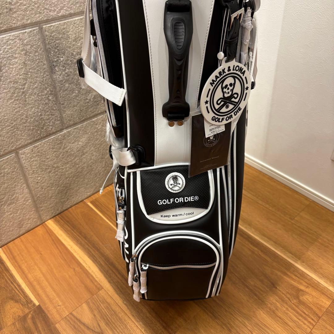 【新品】MARK & LONA GOLF キャディバッグ　ブラック　9型