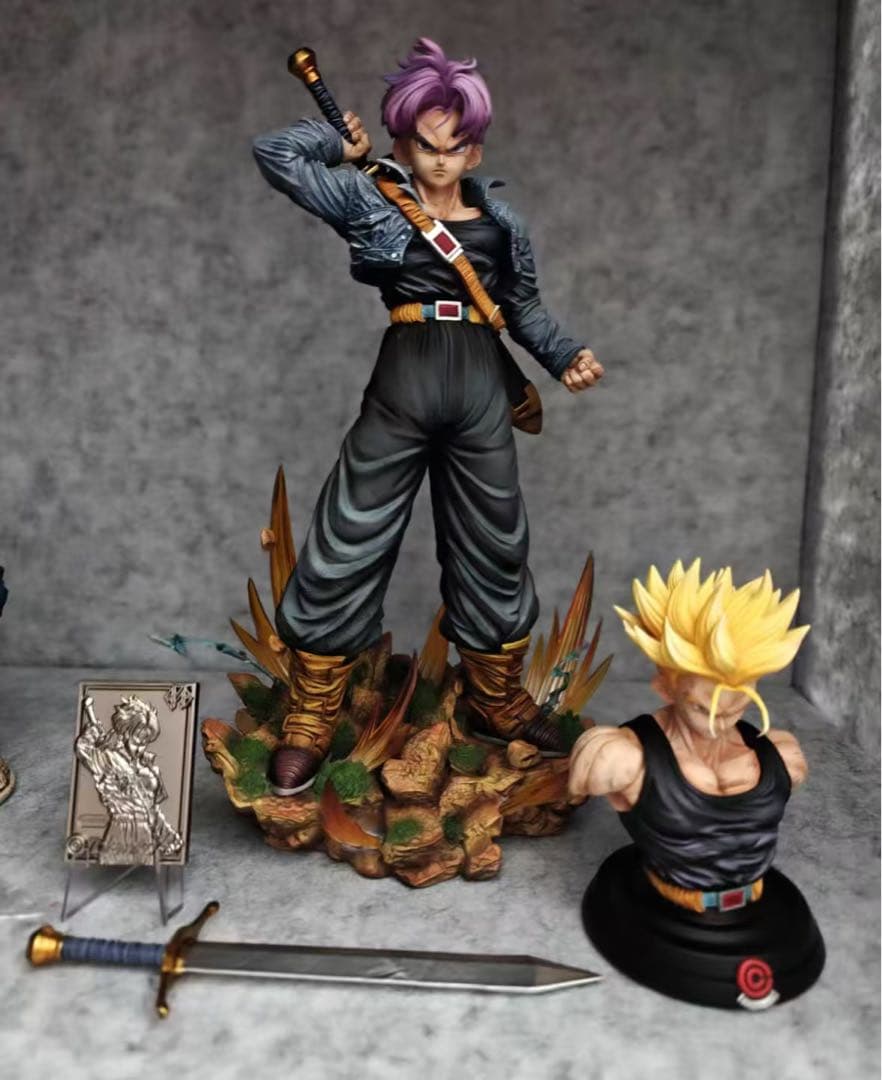 ドラゴンボール トランクス ガレキ ガレージキット スタチュー X③②