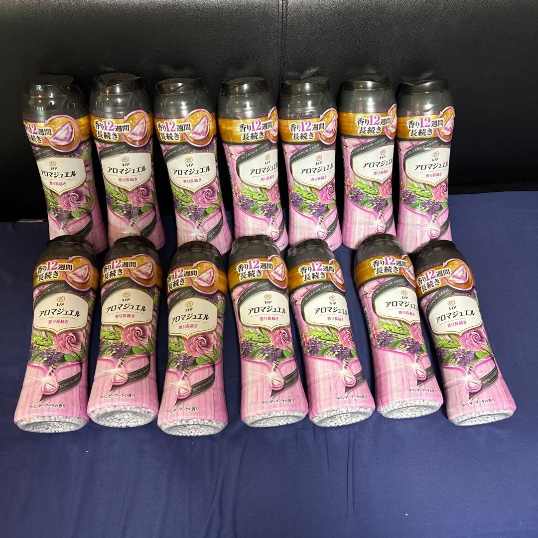 レノアハピネスアロマジュエルラベンダーブーケ本体520ml×14本セット