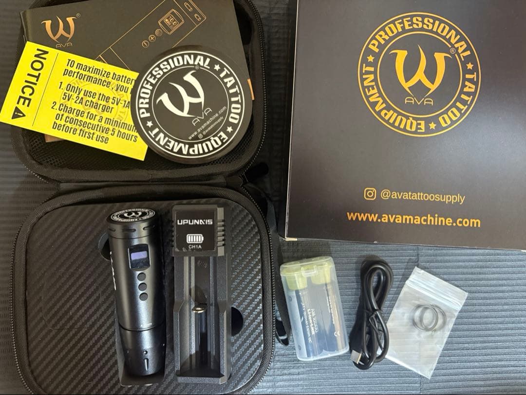 AVA ワイヤレスタトゥーマシン